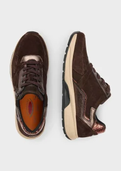 Sneakers avec doublure en mesh