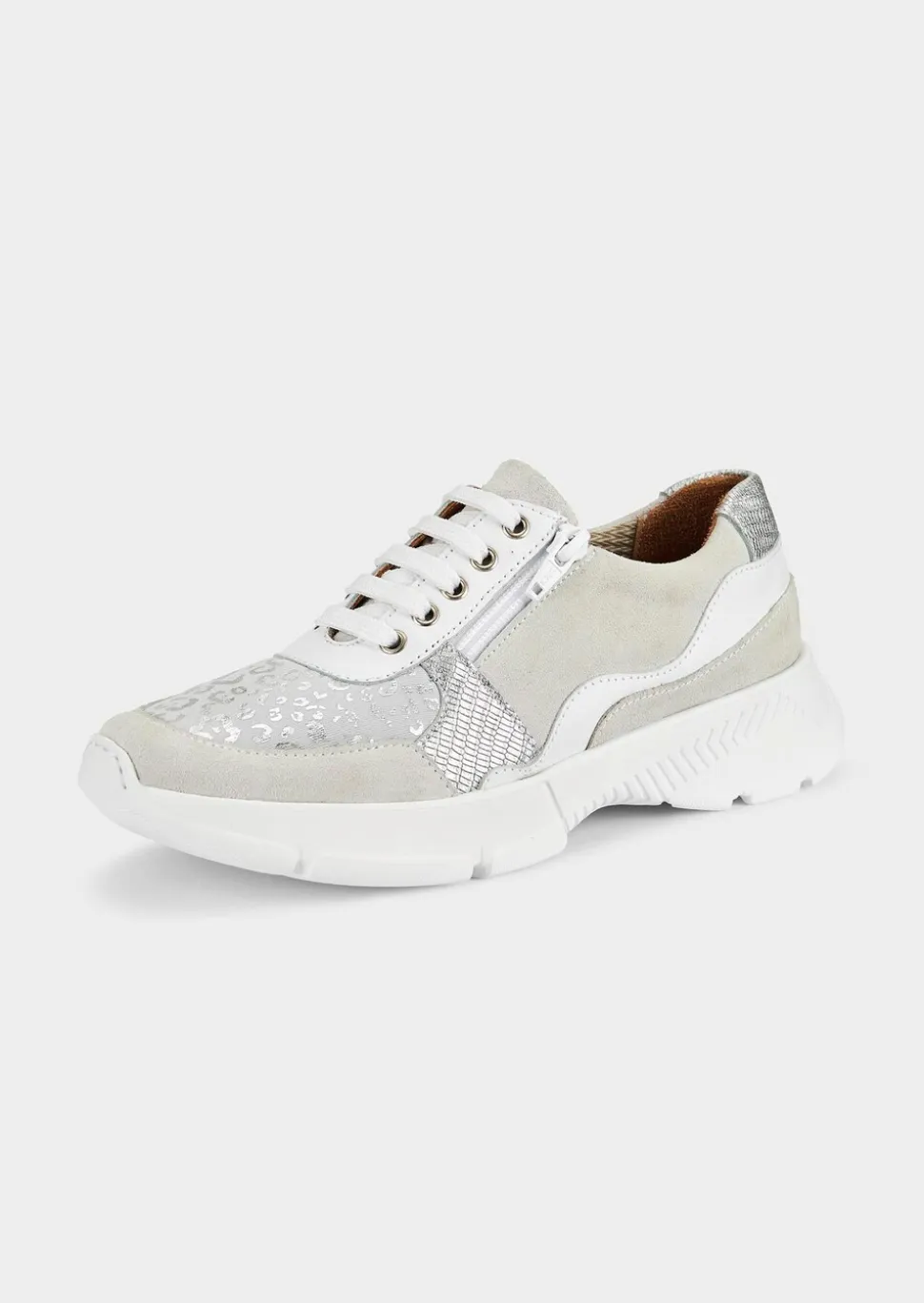 Sneakers avec détails scintillants