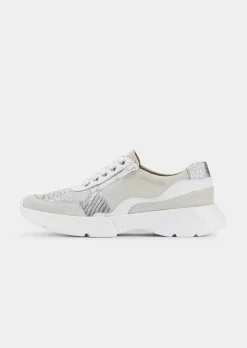 Sneakers avec détails scintillants