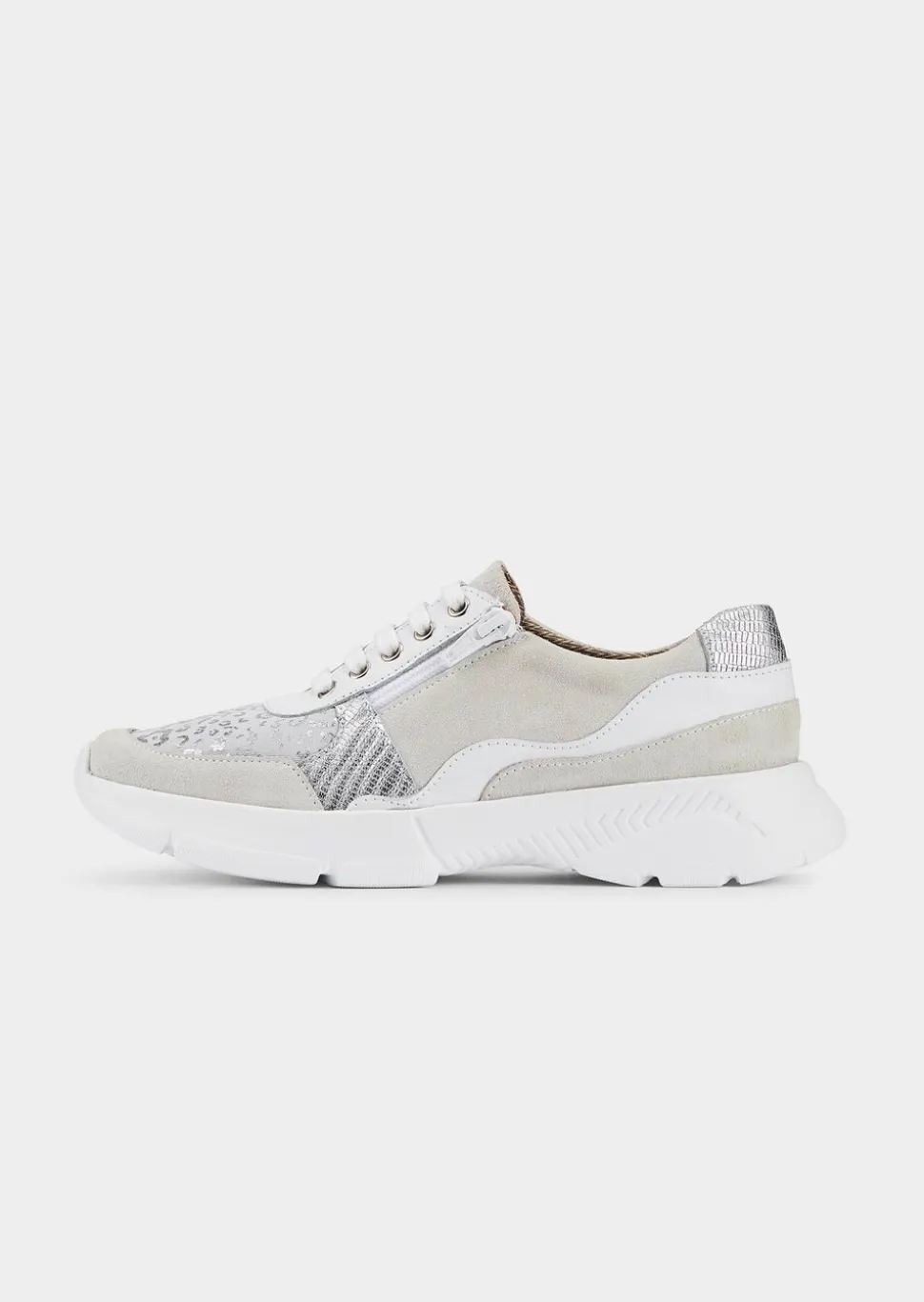 Sneakers avec détails scintillants