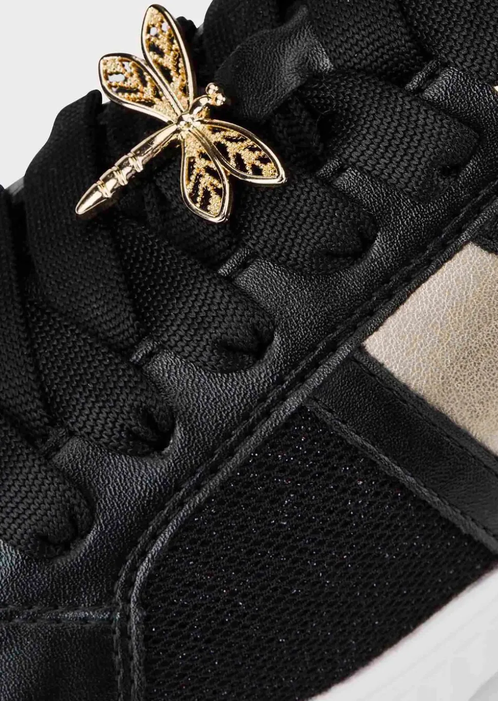 Sneakers avec éléments brillants