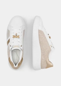 Sneakers avec éléments brillants