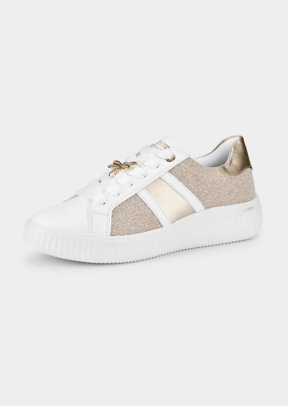 Sneakers avec éléments brillants