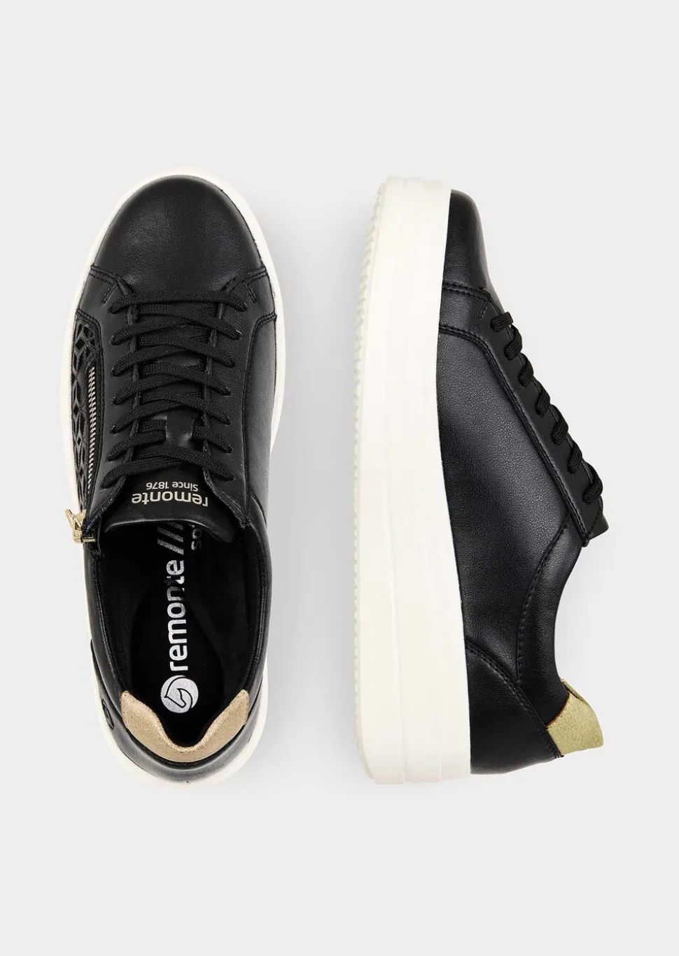 Sneakers avec ornements sur le côté
