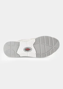 Sneakers en cuir avec zip