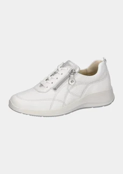 Sneakers en cuir nappa