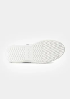 Sneakers en cuir noble