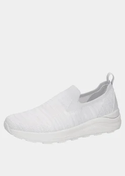 Sneakers en largeur H avec détails scintillants