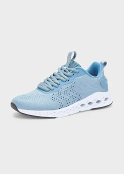 Sneakers en tissu filet, avec mousse à mémoire de forme