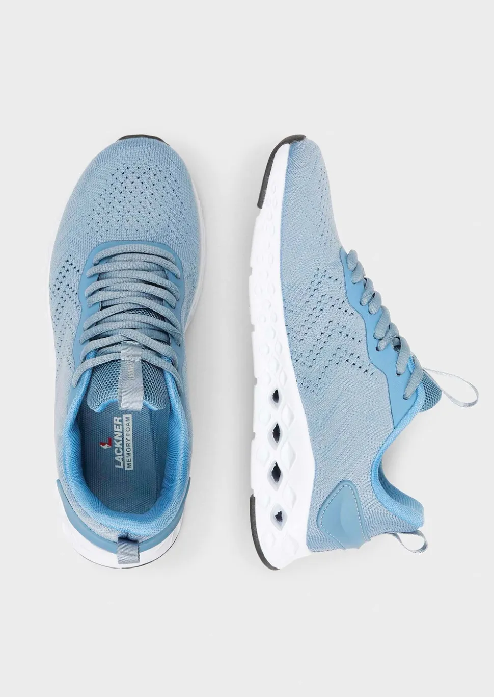 Sneakers en tissu filet, avec mousse à mémoire de forme