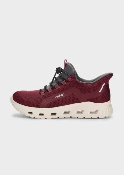 Sneakers Slip-In en tissu filet