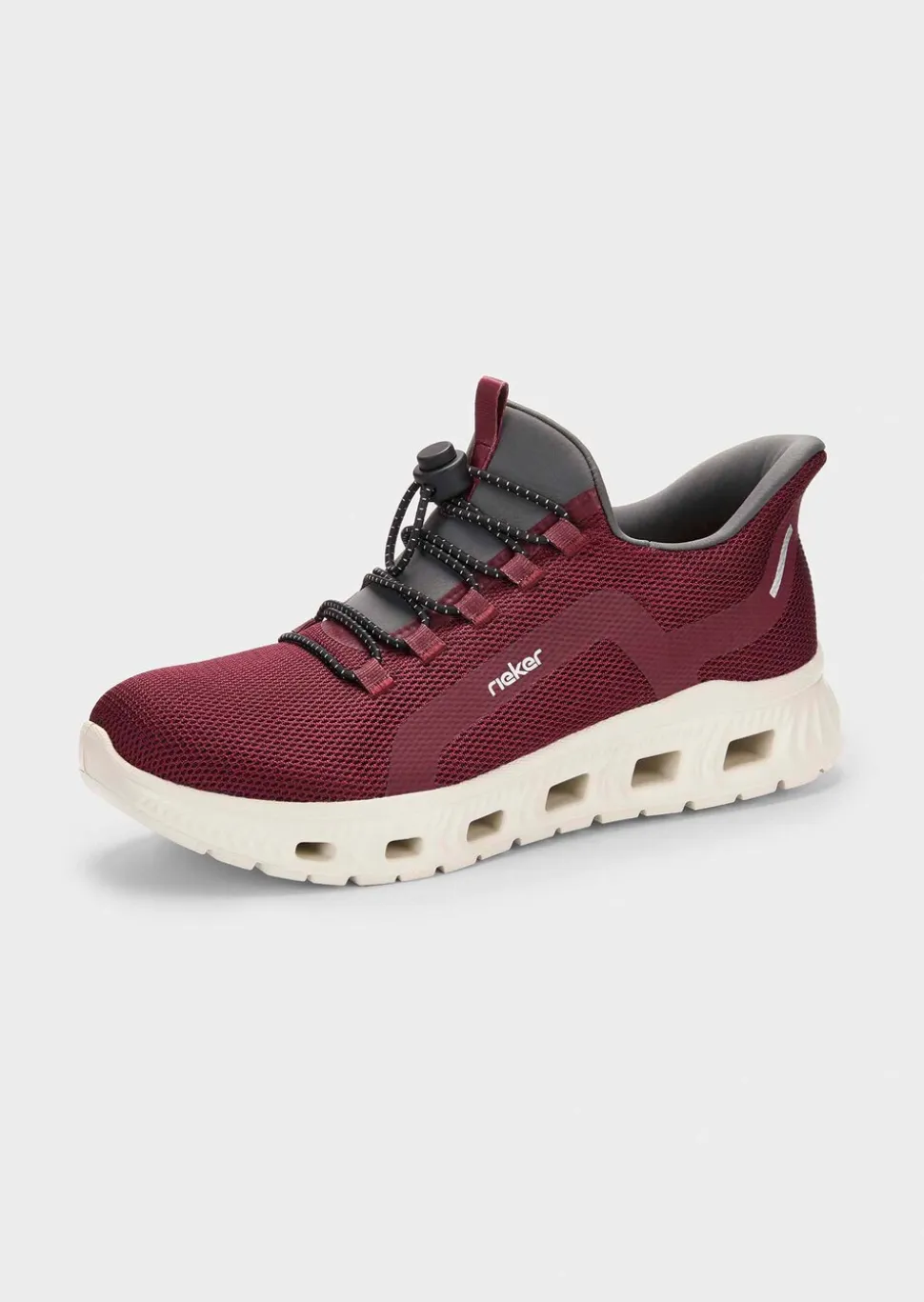 Sneakers Slip-In en tissu filet