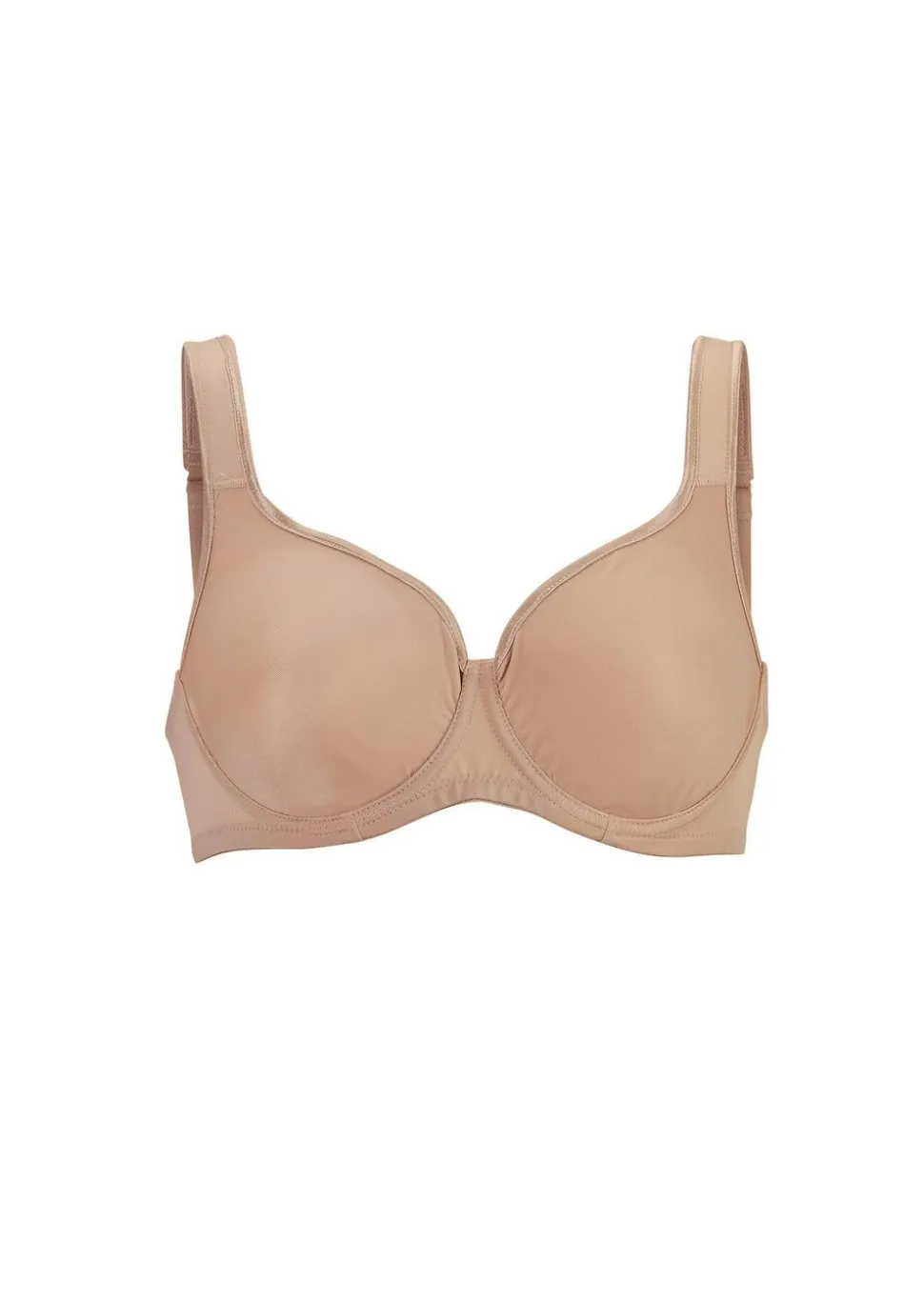 Soutien-gorge à armatures en microfibre