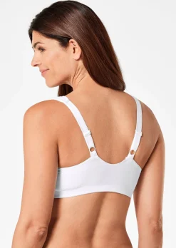 Soutien-gorge à bretelles larges et fermeture à l'avant