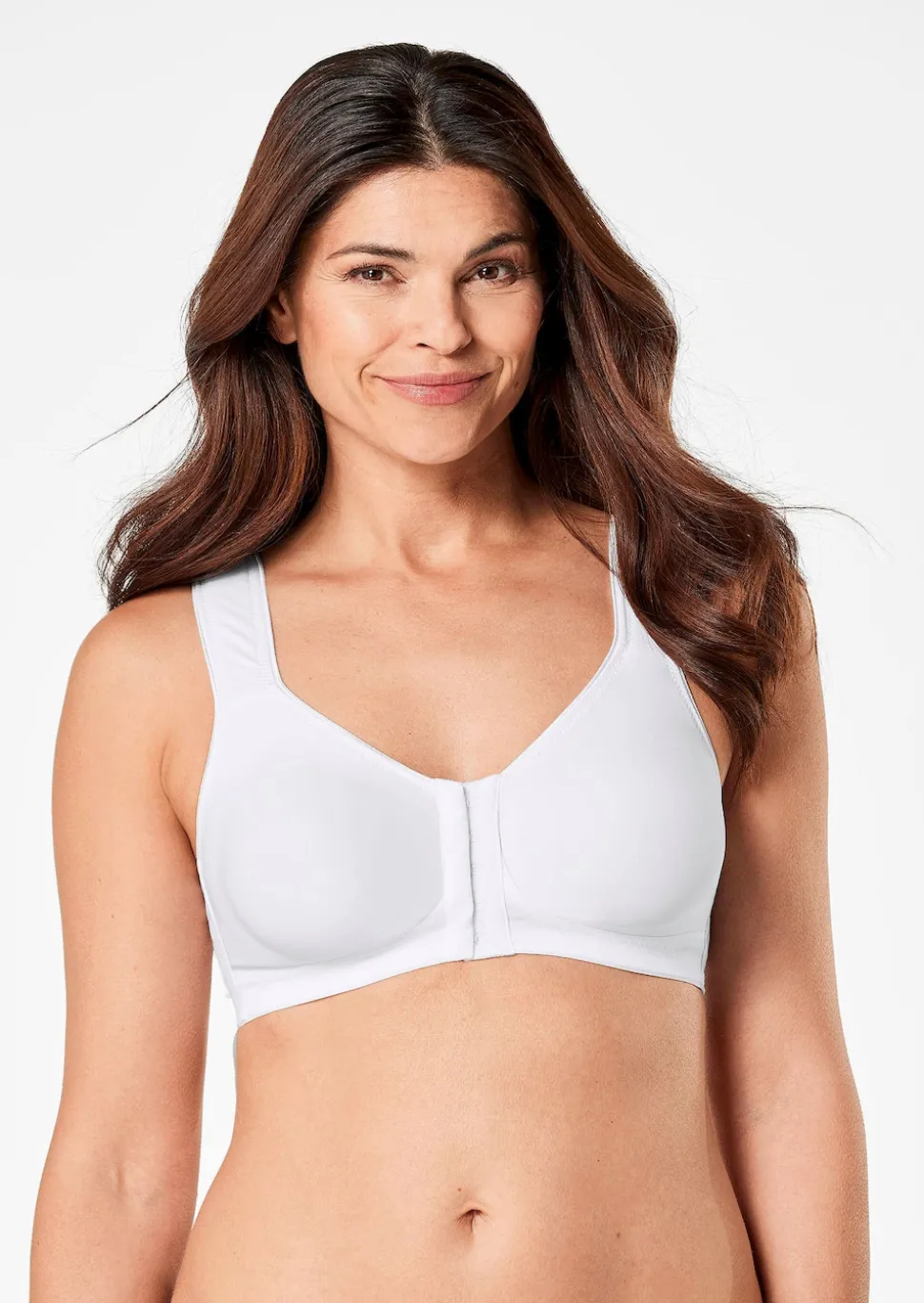 Soutien-gorge à bretelles larges et fermeture à l'avant