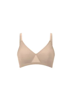 Soutien-gorge minimiseur avec empiècements en jacquard