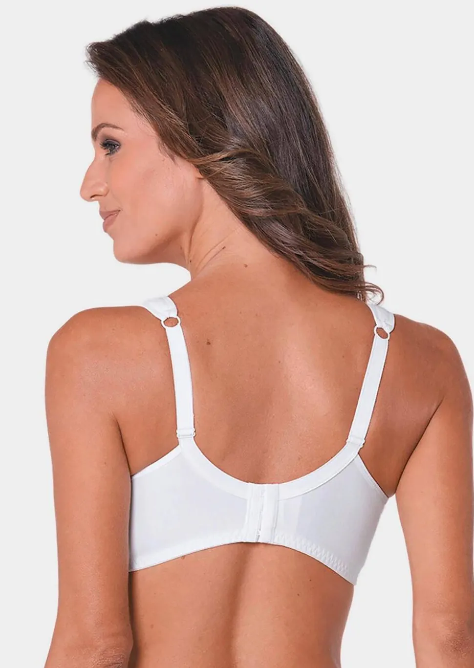 Soutien-gorge sans armature en coton et dentelle