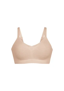 Soutien-gorge sans armatures orné de dentelle fleurie