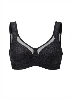 Soutien-gorge sans armatures, avec imprimé mille-fleurs