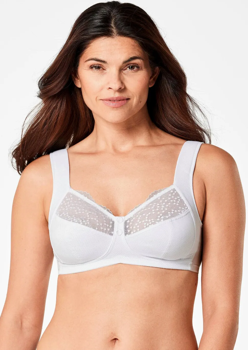 Soutien-gorge sans armatures avec bretelles confortables