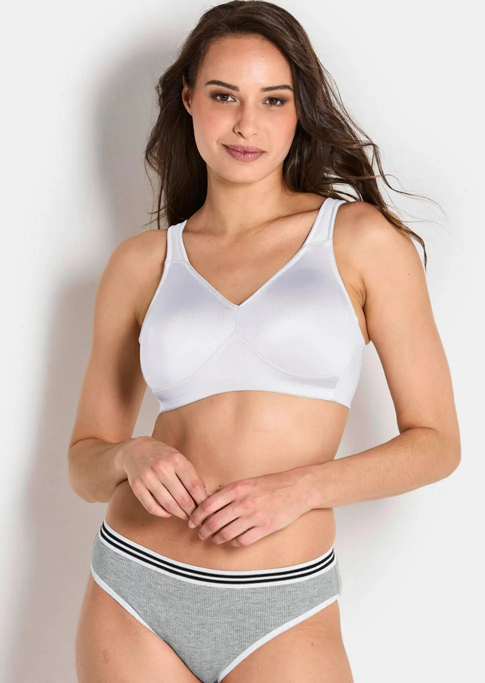Soutien-gorge sans armatures, avec bonnets souples