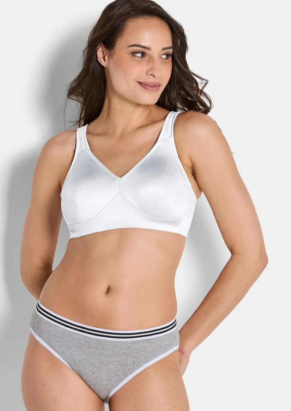 Soutien-gorge sans armatures, avec bonnets souples