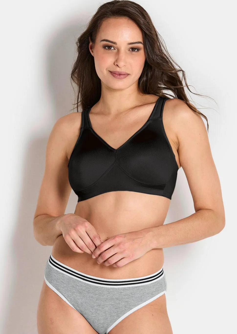 Soutien-gorge sans armatures, avec bonnets souples