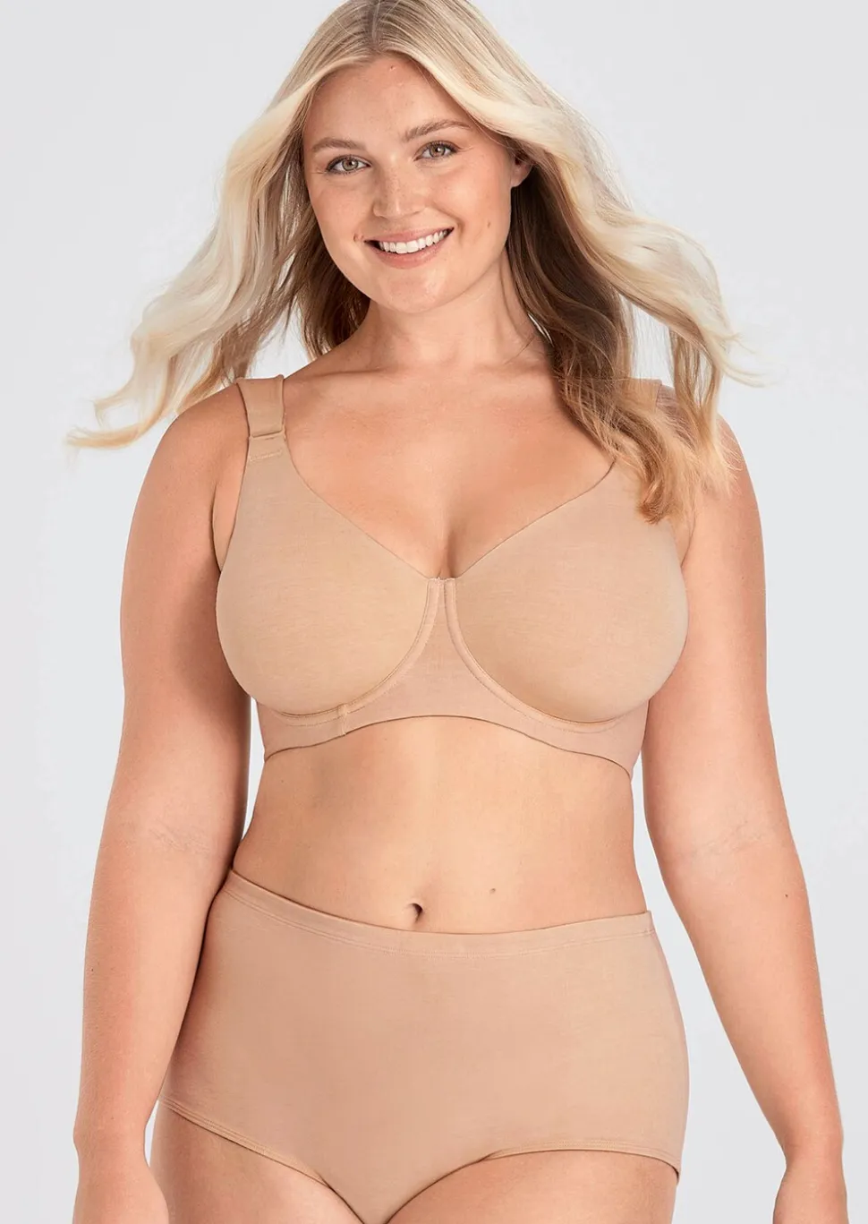 Soutien–gorge T-shirt avec teneur en coton bio