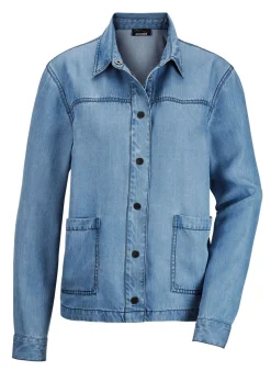 Surchemise, aspect jean