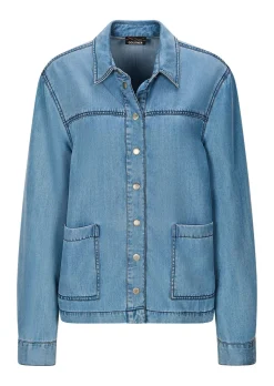 Surchemise, aspect jean