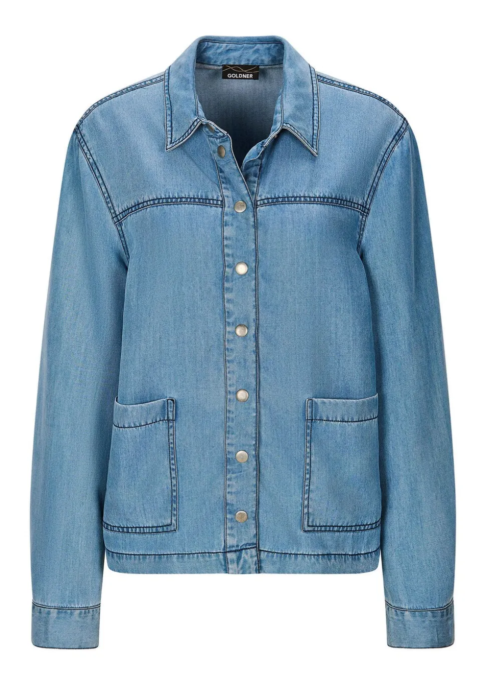 Surchemise, aspect jean
