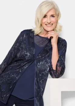 Surchemise avec broderie et paillettes