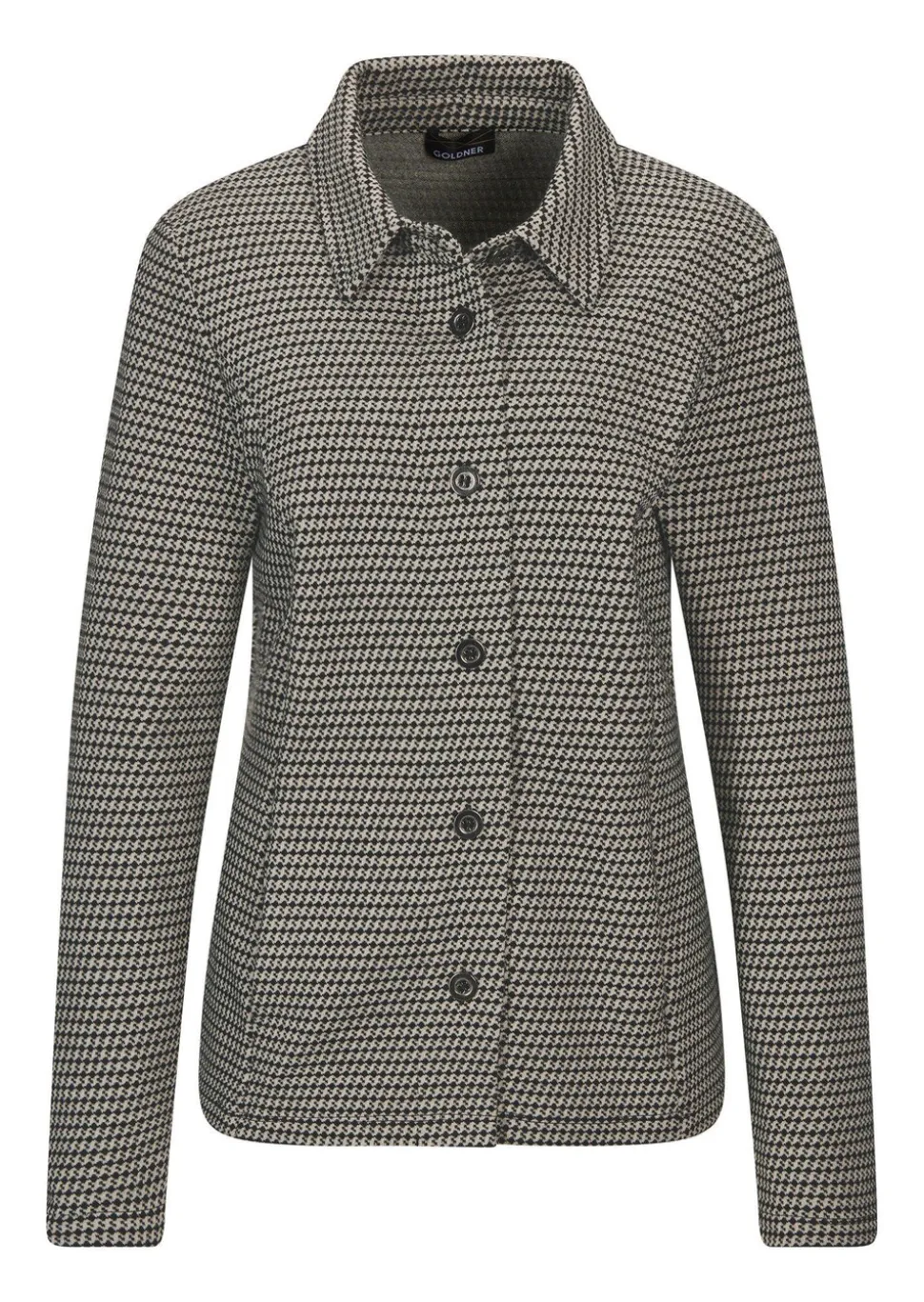 Surchemise avec motif pied-de-poule