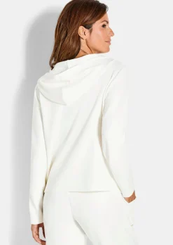 Sweatshirt avec bord fantaisie