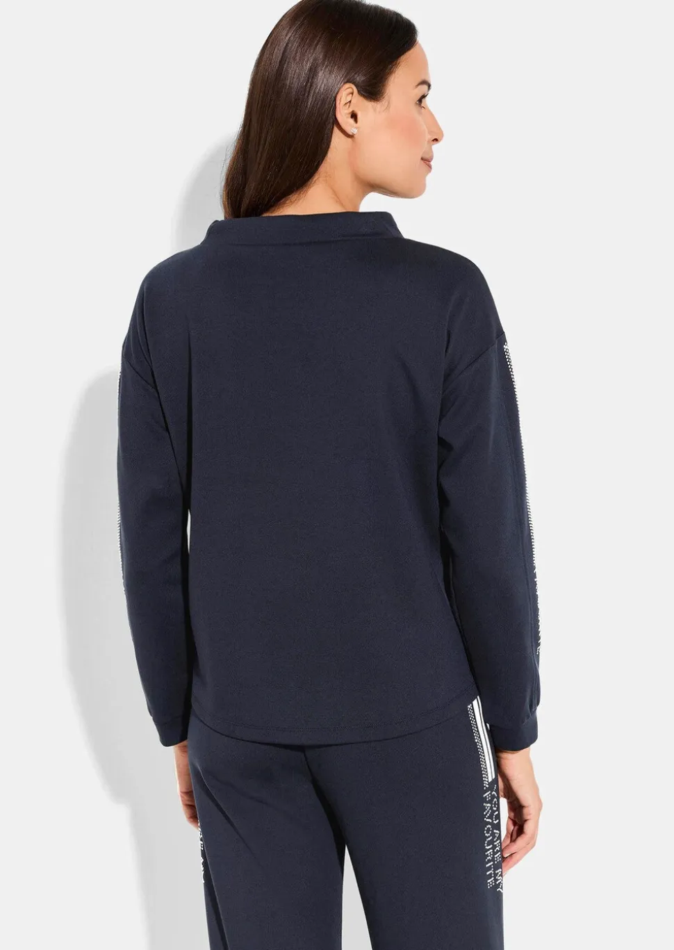 Sweat-shirt avec détails scintillants