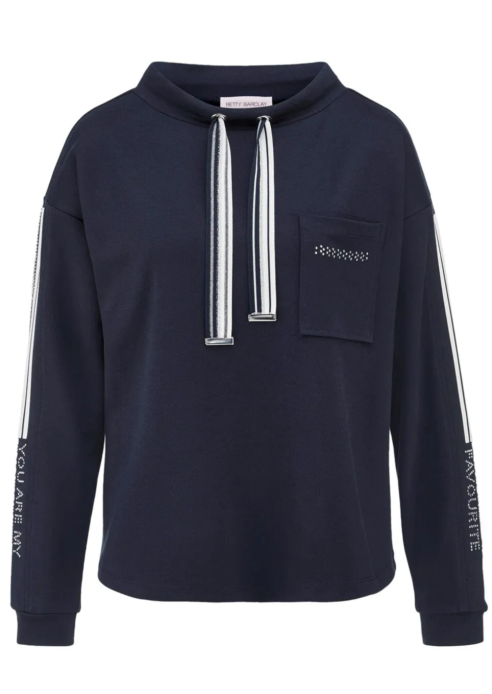 Sweat-shirt avec détails scintillants