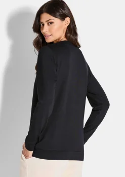 Sweat-shirt avec imprimé tendance