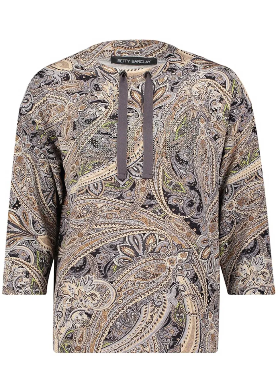 Sweat-shirt avec motif cachemire