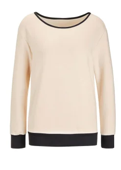 Sweatshirt à encolure dégagée