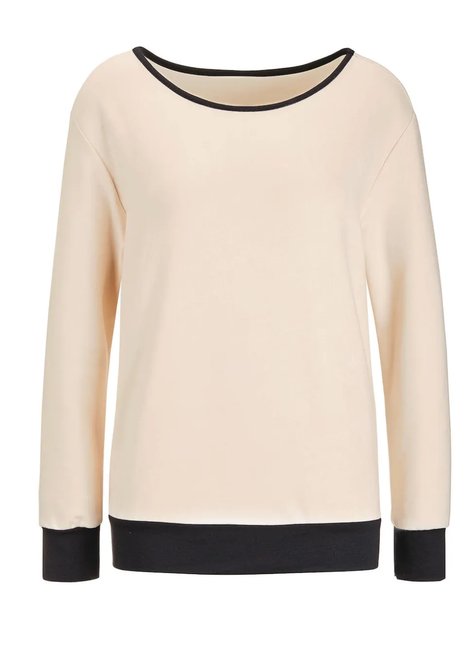 Sweatshirt à encolure dégagée