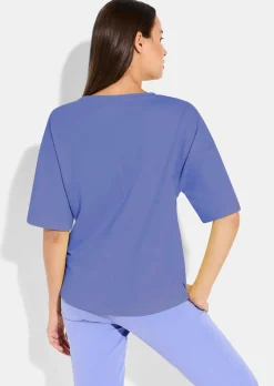 Sweat-shirt en coton et Modal