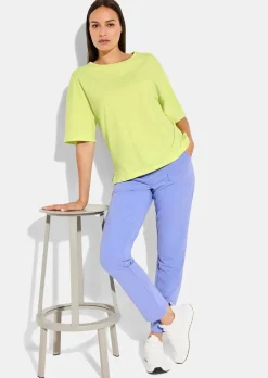 Sweat-shirt en coton et Modal