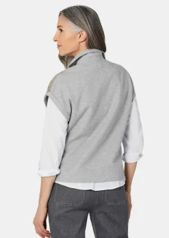 Sweat-shirt à manches courtes