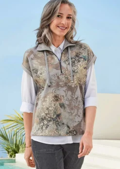 Sweat-shirt à manches courtes