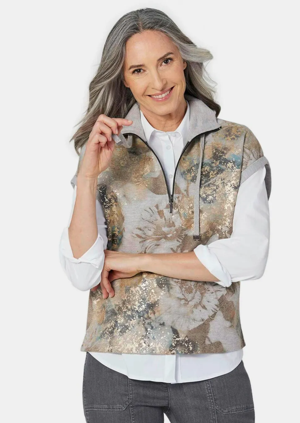 Sweat-shirt à manches courtes