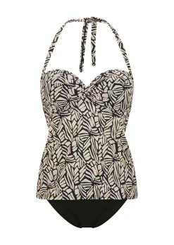 Tankini à armatures à effet galbant.