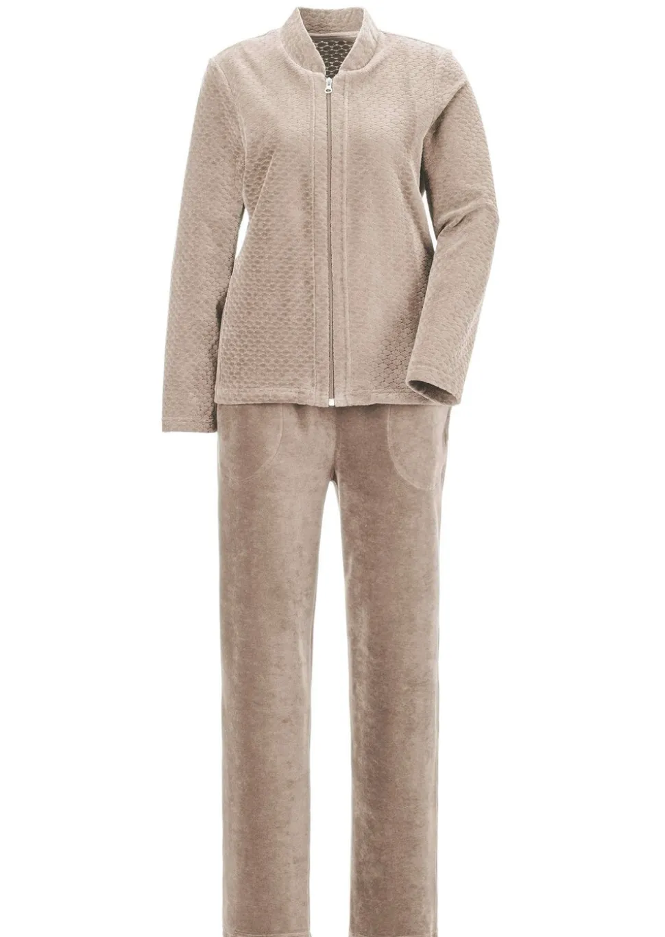 Tenue d'intérieur en velours ras