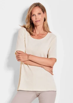 T-shirt, aspect froissé