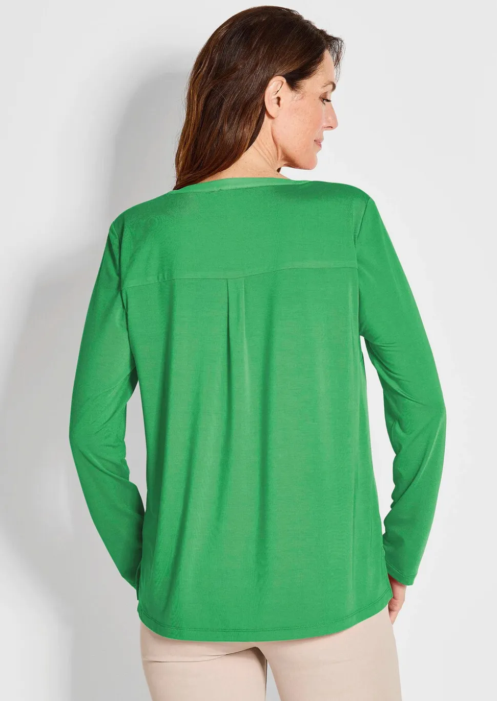 T-shirt avec empiècement en mousseline