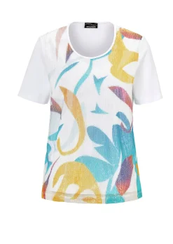 T-shirt avec encolure arrondie
